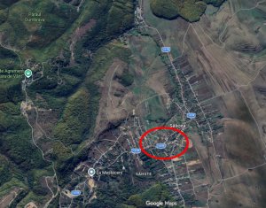 Salicea – teren intravilan 920 mp, front 28 m la doua strazi, utilitati