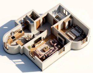 Appartement 2 chambres à vendre dans Cluj-napoca, zone Marasti