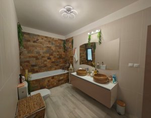 Duplex finisat, la cheie, 120 mp utilI, 365 mp teren, Floresti