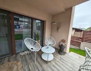 Duplex finisat, la cheie, 120 mp utilI, 365 mp teren, Floresti