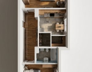 Appartement 2 chambres à vendre dans Cluj-napoca, zone Intre Lacuri