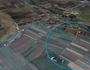 Teren 5800 mp, extravilan, zona releu Radio, investitie Jucu de Sus