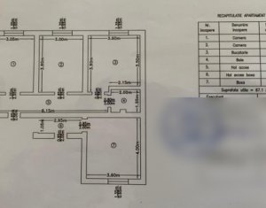 Appartement 4 chambres à vendre dans Cluj-napoca, zone Andrei Muresanu