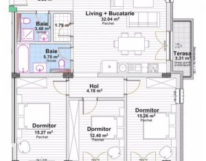 PRETURI PROMO ! Apartament de 4 camere, imobil nou, preturi de la 2300 EUR/mp !