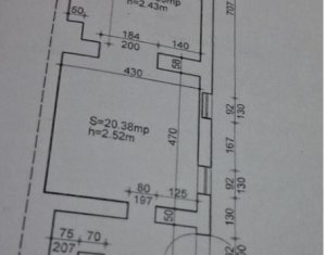 Commercial space for sale, 61m2 in Cluj-napoca, zone Centru